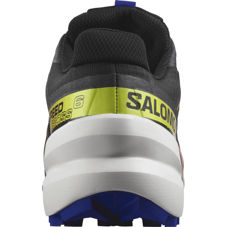 Salomon černá/surfování na webu/bezpečnostně žlutá dámské trailové běžecké boty - speedcross 6 gore-tex blue fire 28B61509