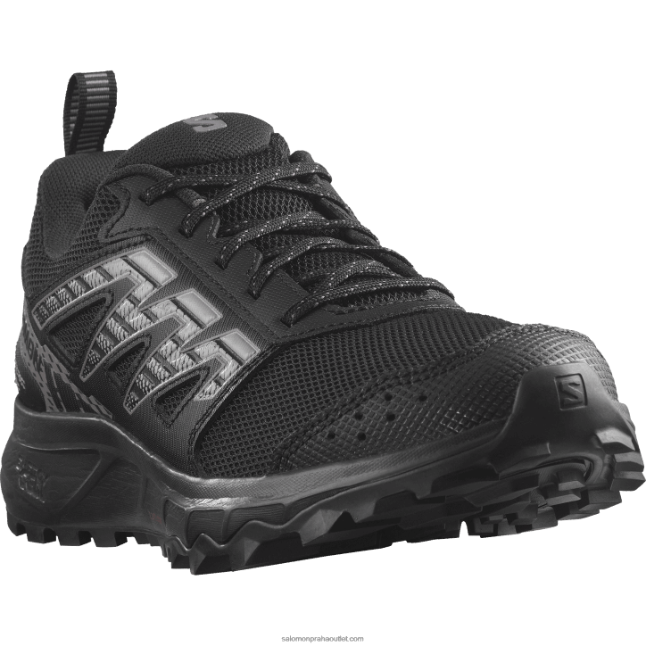 Salomon černé/švestkové kotě/racka dámské běžecké boty - wander 28B61546