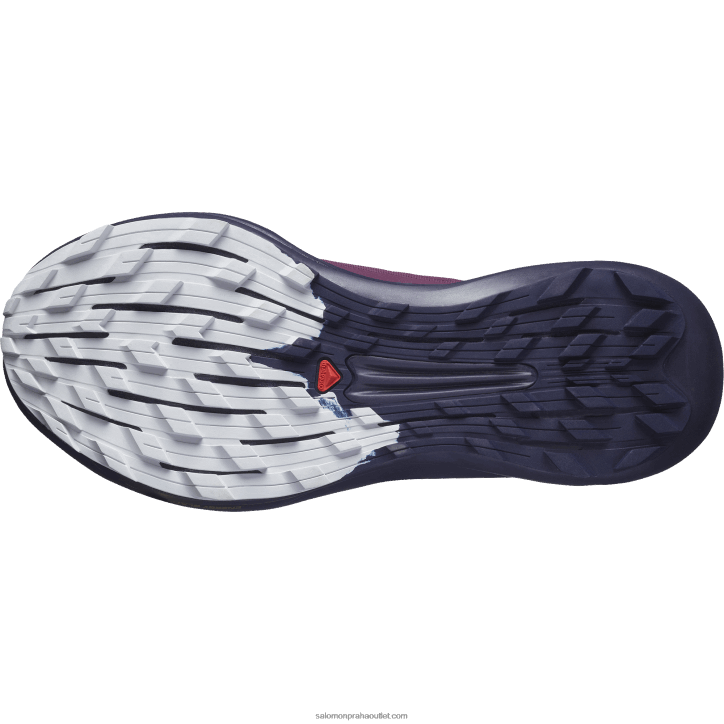 Salomon hroznové víno/noční obloha/měsíční skála dámské trailové běžecké boty - pulsar trail pro 28B61532