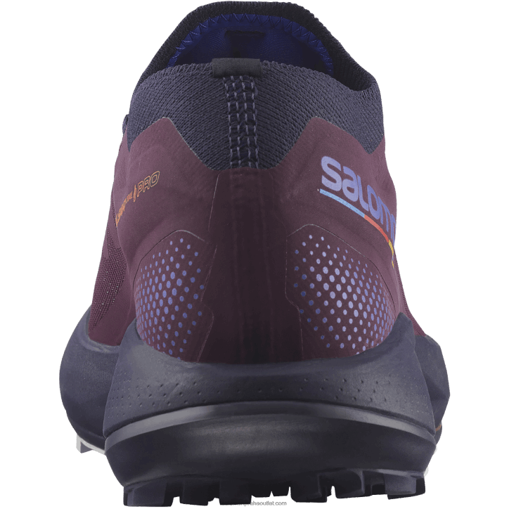 Salomon hroznové víno/noční obloha/měsíční skála dámské trailové běžecké boty - pulsar trail pro 28B61532