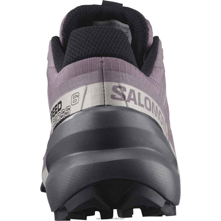 Salomon měsíční krajina/černá/popel růží dámské trailové běžecké boty - speedcross 6 28B61504