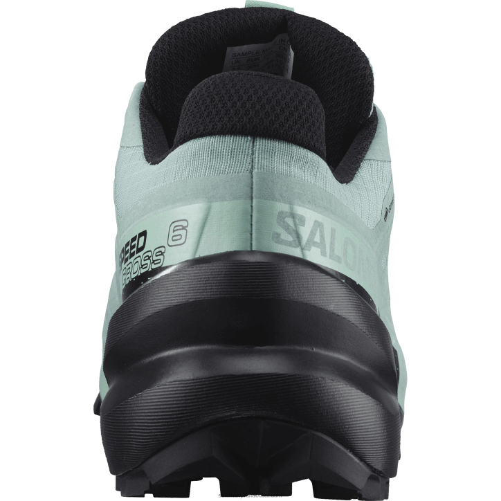 Salomon vodonosná vrstva/černá/yucca dámské trailové běžecké boty - speedcross 6 gore-tex 28B61517