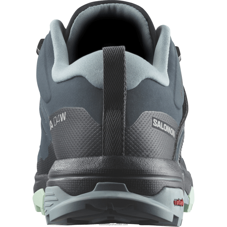 Salomon hvězdář/uhlíková/kamenná modrá dámská turistická obuv - x ultra 4 goretex 28B61138