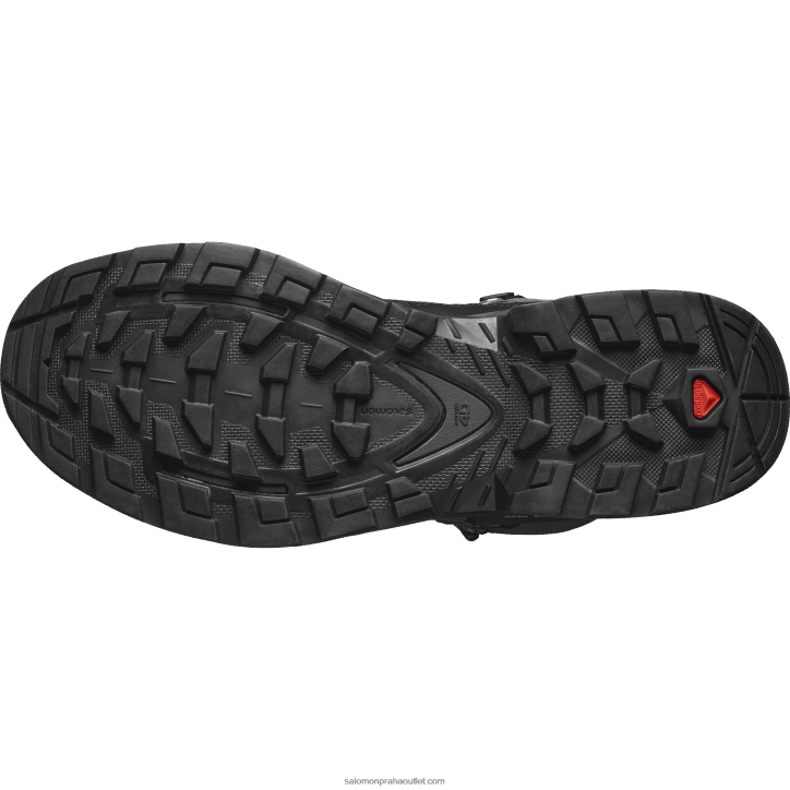 Salomon magnet/černý/sluneční polibek dámské kožené turistické boty - quest 4 goretex 28B61128