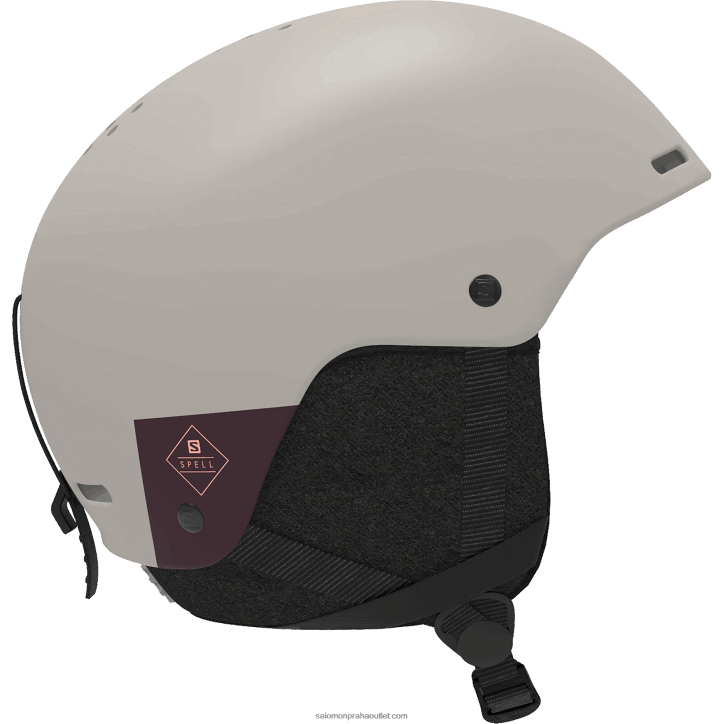 Salomon béžový dámská přilba - zaklínadlo 28B61330