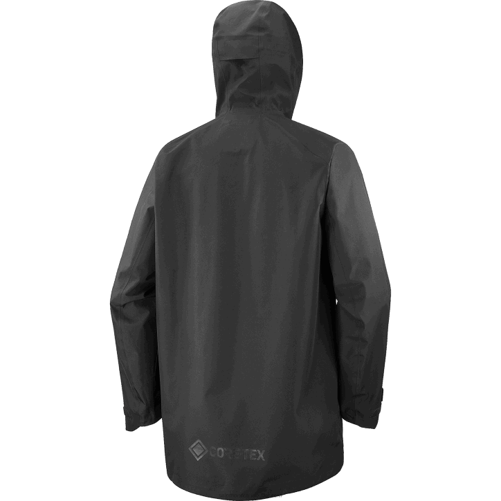 Salomon Tmavě černá dámská skořápková bunda - nezbytný goretex 28B6831