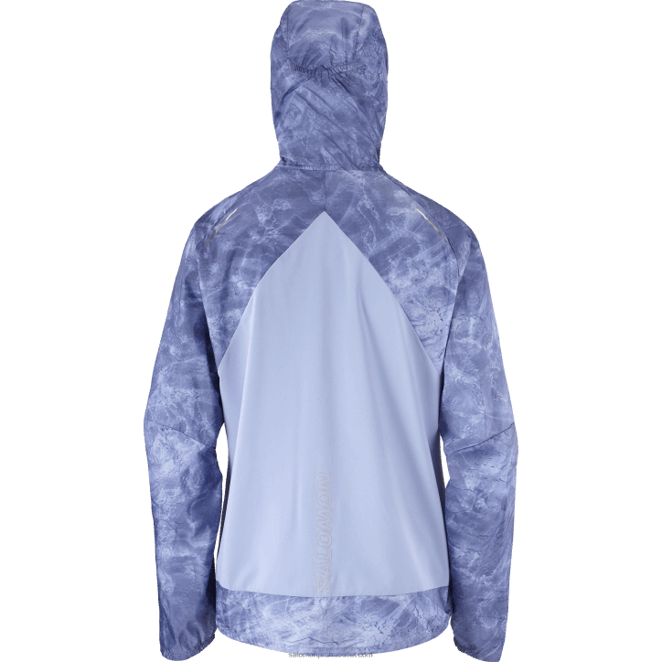 Salomon anglické panství/ao/šedá modrá dámská větrovka - bonatti cross wind 28B6852