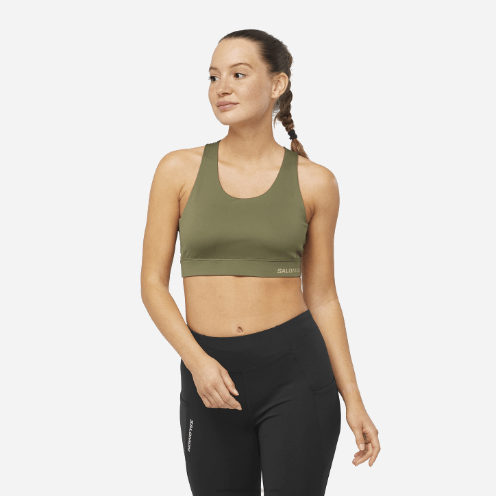 Salomon hroznový list dámská sportovní podprsenka - cross run 28B6935