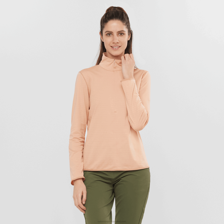 Salomon sirocco dámská střední bunda na zip - nezbytná lehká teplá 28B6872