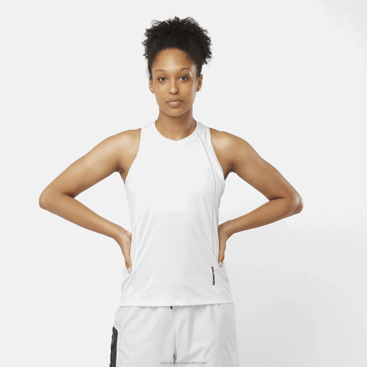 Salomon bílý dámský tank - equipe 28B6907
